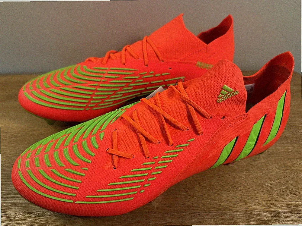 Adidas Predator Edge.1 Low SG Soccer Cleats Men’s 12 Soft Ground Solar Red New