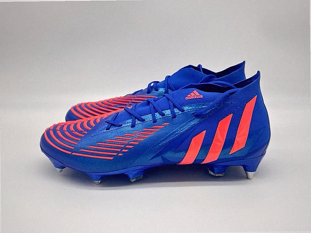 Adidas Predator Edge .1 SG Men's Size 10 Soft Ground Soccer Cleats Blue H02965
