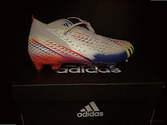 Adidas Predator Edge.1 SG Men’s Size 8 Al Rihla Pack White Soccer Cleats GW1021