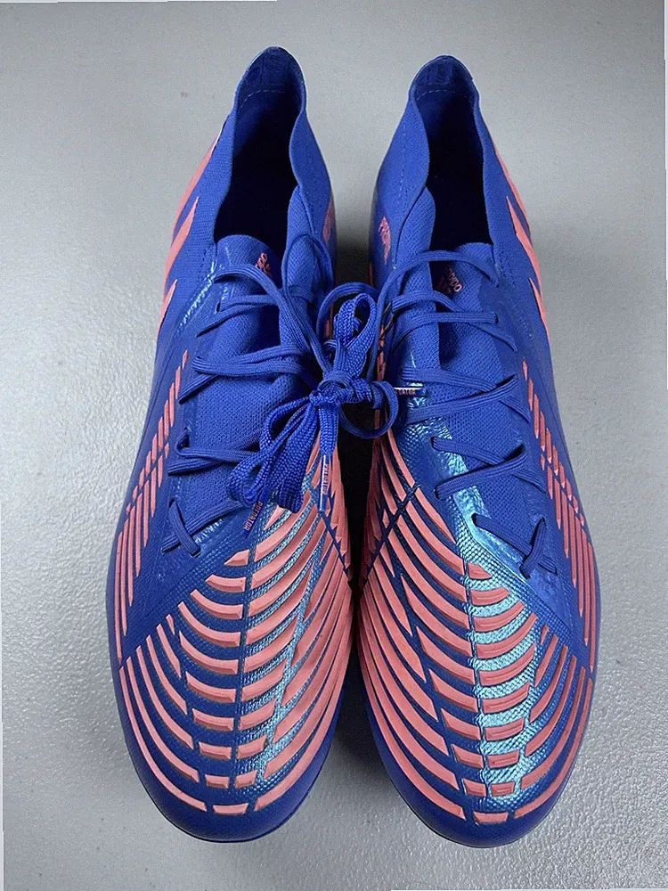 Adidas Predator Edge .1 SG Soft Ground Soccer Cleats Men's Size 12 Blue Pls Read