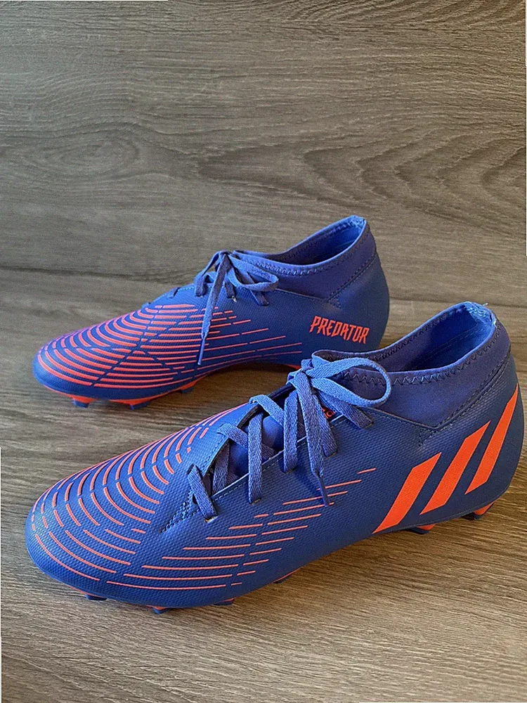 Adidas Predator EDGE 4. Firm Ground Cleats Men's Sports Soccer Size 11, Blue