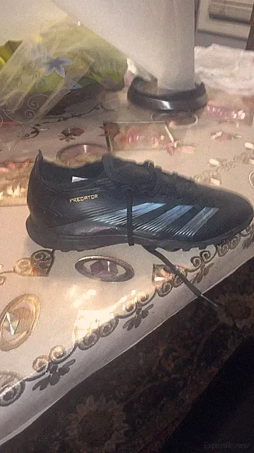 Adidas Predator Edge.4 TF Turf Soccer Cleats GX0010 Men's Size 9 Black