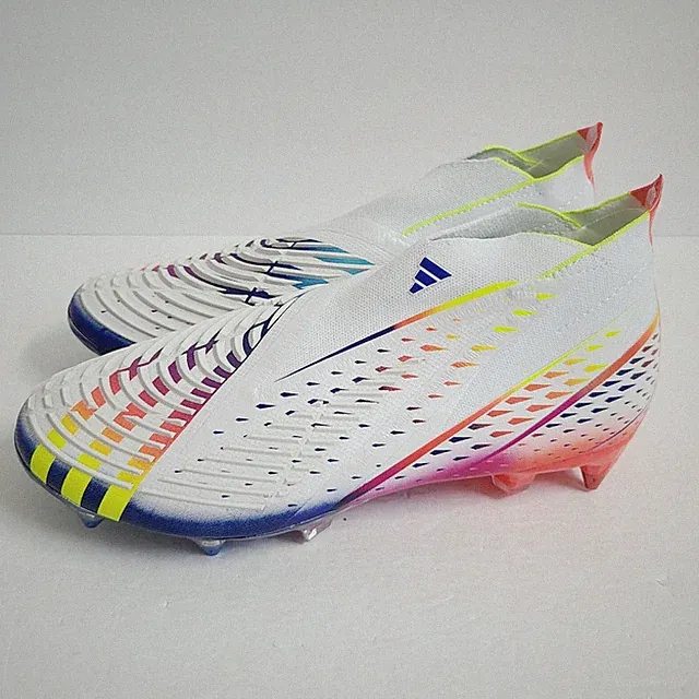 Adidas Predator Edge+ SG Soccer Cleats GW1035 Size 11 White