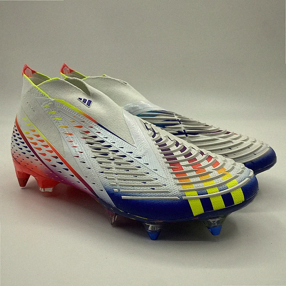 adidas Predator Edge+ Soft Ground Soccer Cleats GW1035 Men’s Size 9
