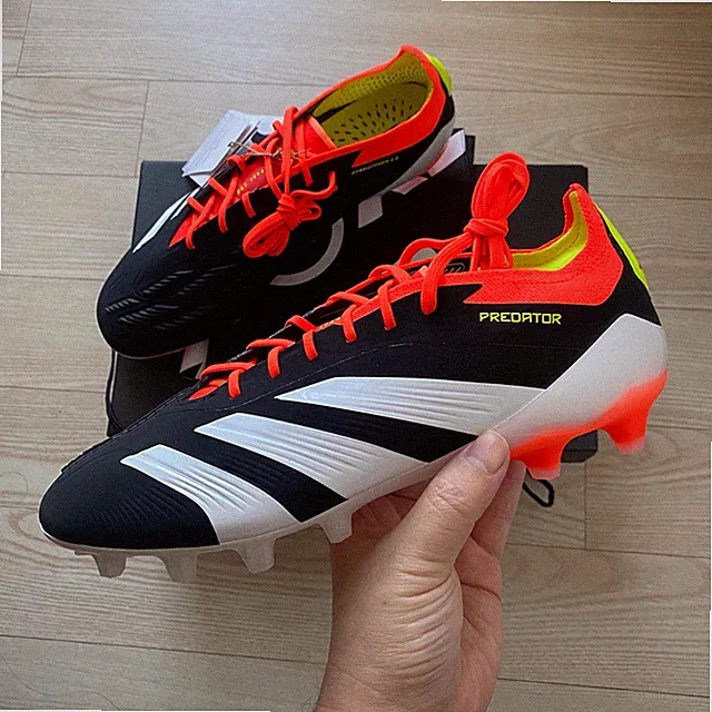 adidas Predator Elite AG Mens Soccer Cleats Black ✅Multiple Sizes ✅Expedited
