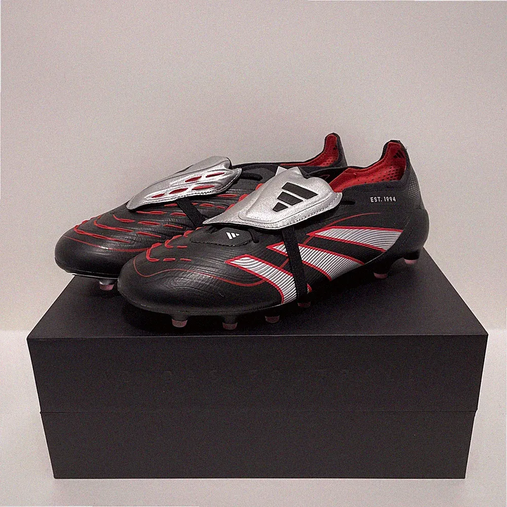 adidas Predator Elite BSR Folding Tongue Artificial Turf Cleats HQ2275 Black