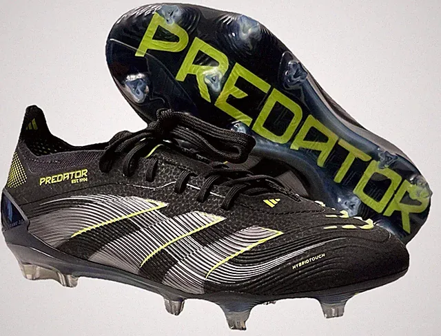 Adidas Predator Elite FG Soccer Cleats JI1085 Black (Men’s 6.5) No Box