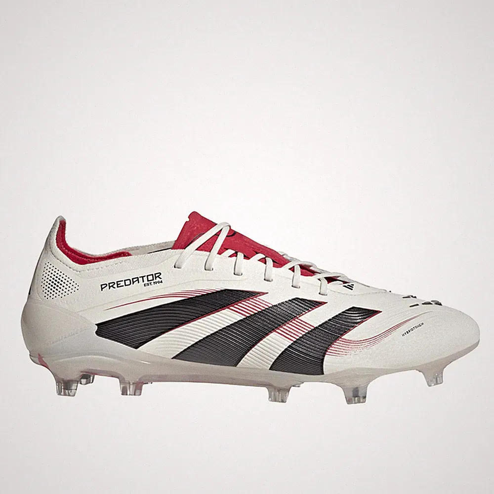 adidas Predator Elite Firm Ground Soccer Cleats Mens Off White Sneakers Athletic