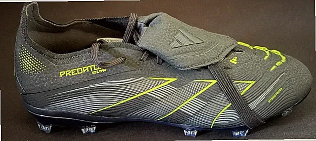 Adidas Predator Elite Fold Over Green FG Black Soccer Cleats Sz 2 New JR4537