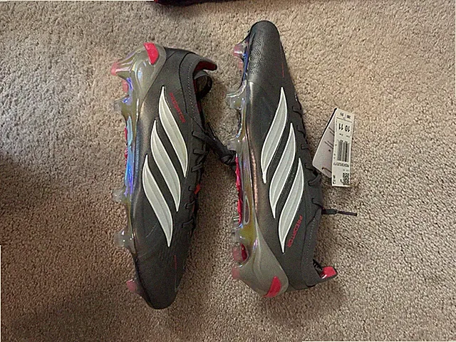adidas Predator Elite Fold-Over Tongue FG Finishers Steel - Size 10