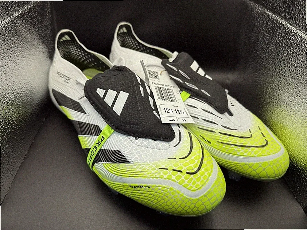 adidas Predator Elite Fold-Over Tongue FG Soccer Cleats Size 12.5 Mens
