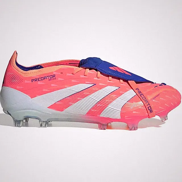 adidas Predator Elite Fold-Over Tongue Firm Ground Soccer Cleats - Coral Blaze