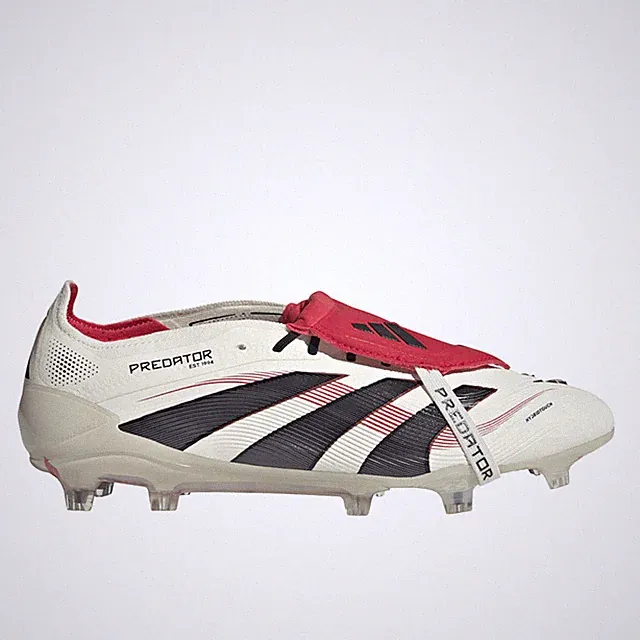 adidas Predator Elite FoldOver Tongue Firm Ground Soccer Cleats Mens Off White S