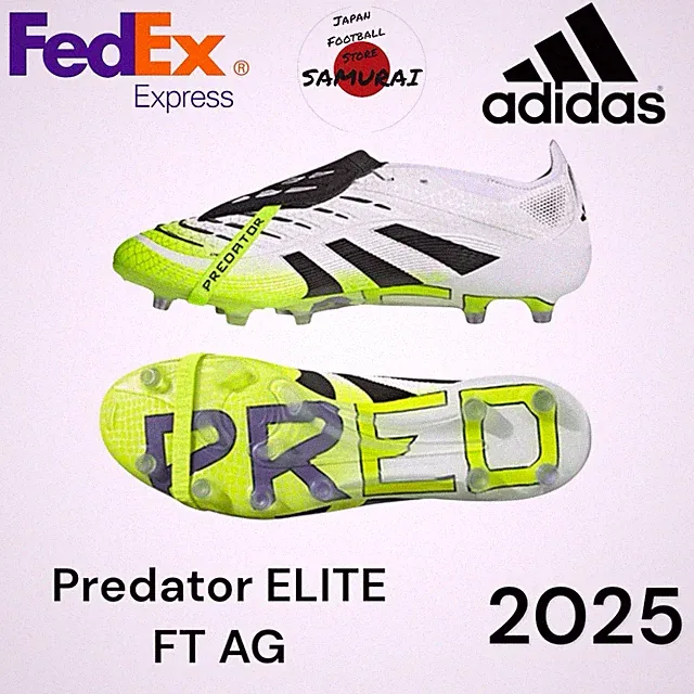 adidas PREDATOR ELITE FT AG JS0945 Soccer Cleat authentic freeshipping