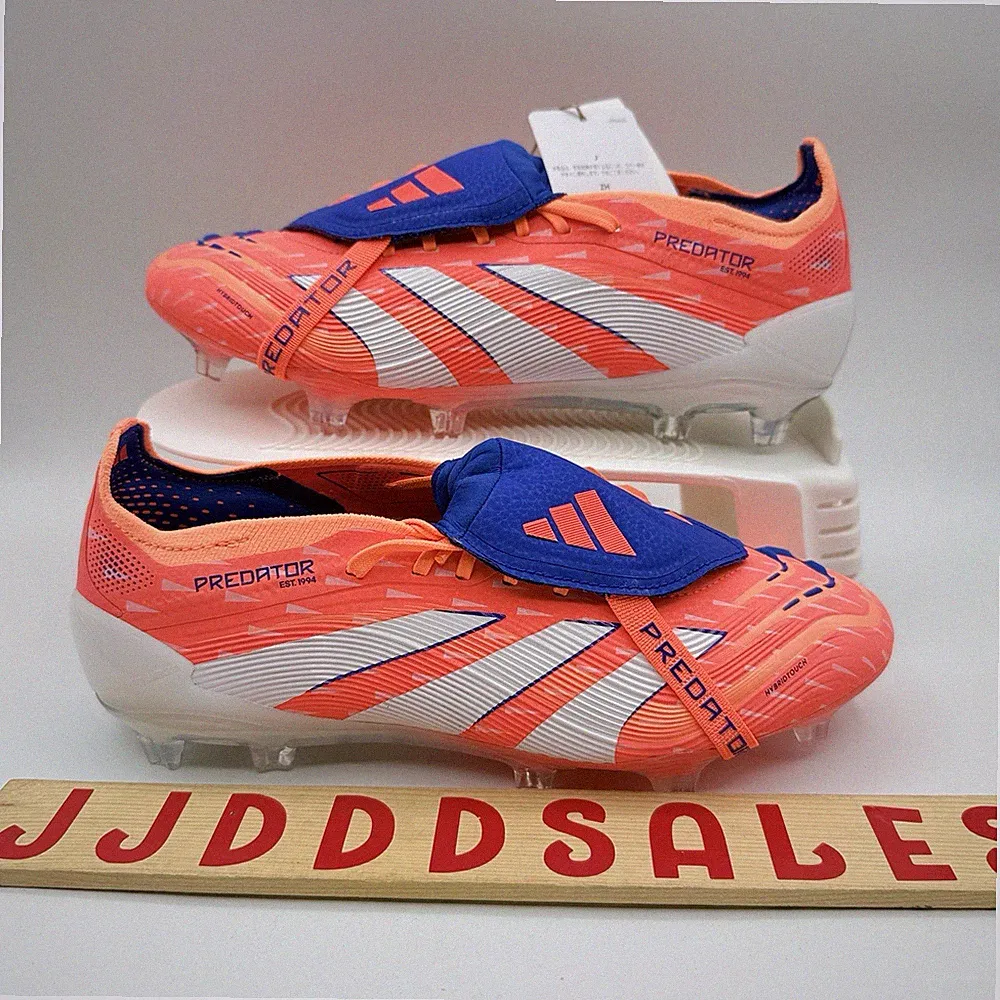 Adidas Predator Elite FT FG Soccer Cleats JI1093 Coral Blaze Sz 6 / Women’s Sz 7