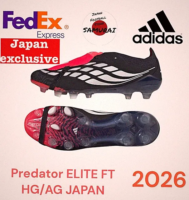 Adidas Predator ELITE FT HG/AG JAPAN KI6300 Soccer Cleat authentic freeshipping
