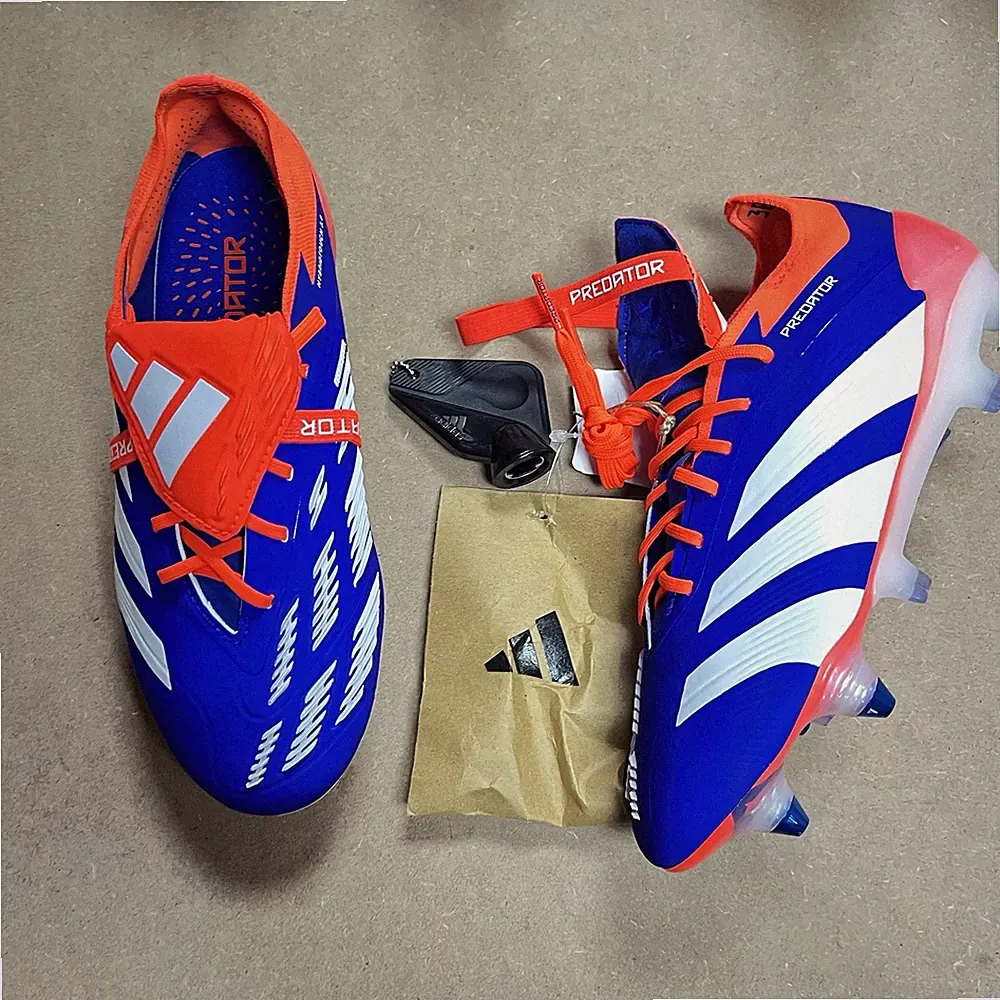 Adidas Predator Elite FT S Soccer Cleats Mens Size 4 / Women 5 Lucid Blue ID0918