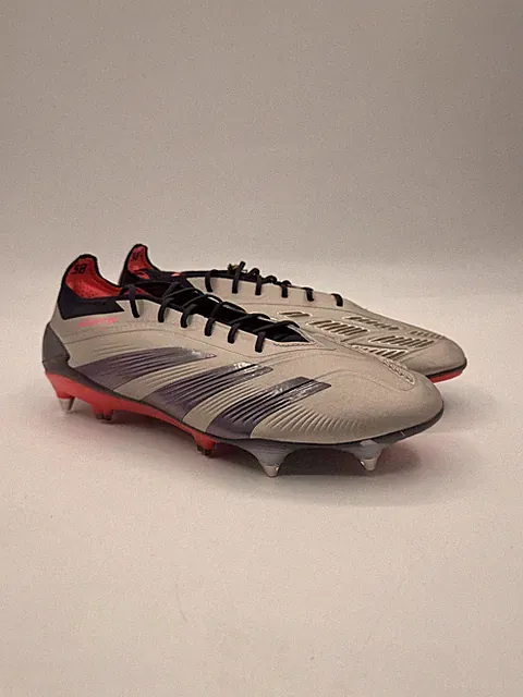 Adidas Predator Elite FT S Soccer Cleats Platinum Metallic ID0919 Mens Size 11.5