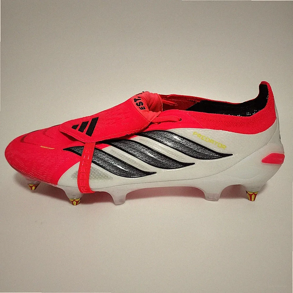 Adidas Predator Elite FT SG Soft Ground Red Soccer Cleats JS0381 Men's Size 10.5