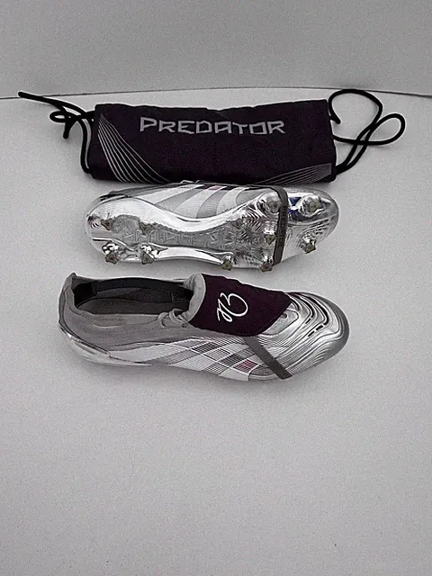 Adidas Predator Elite Jude Bellingham Cleats Silver Metallic Legacy Burgundy
