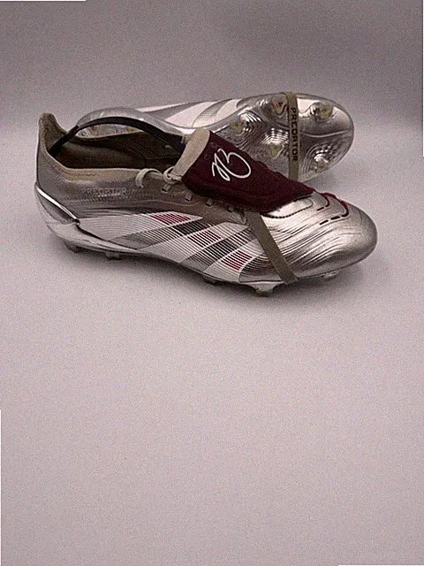 Adidas Predator Elite Jude Bellingham Silver Football Cleats Boots US10 1/2 UK10