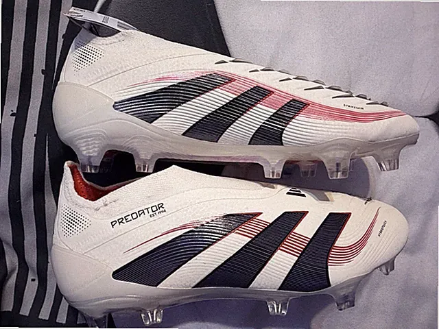 Adidas Predator Elite Laceless FG Goal Hunter Pack Cleats Size 4.5