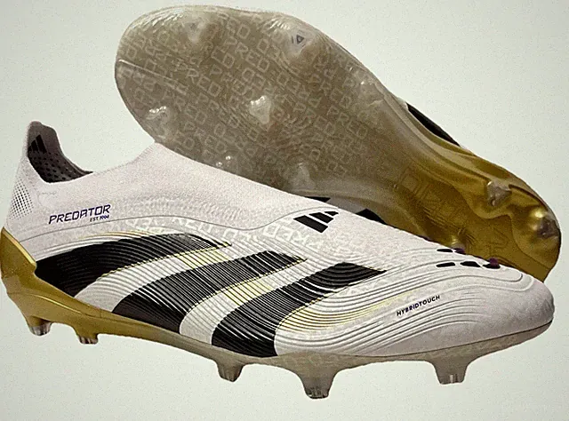 Adidas Predator Elite Laceless FG Soccer Cleats JI1079 White (Men’s 13) No Box