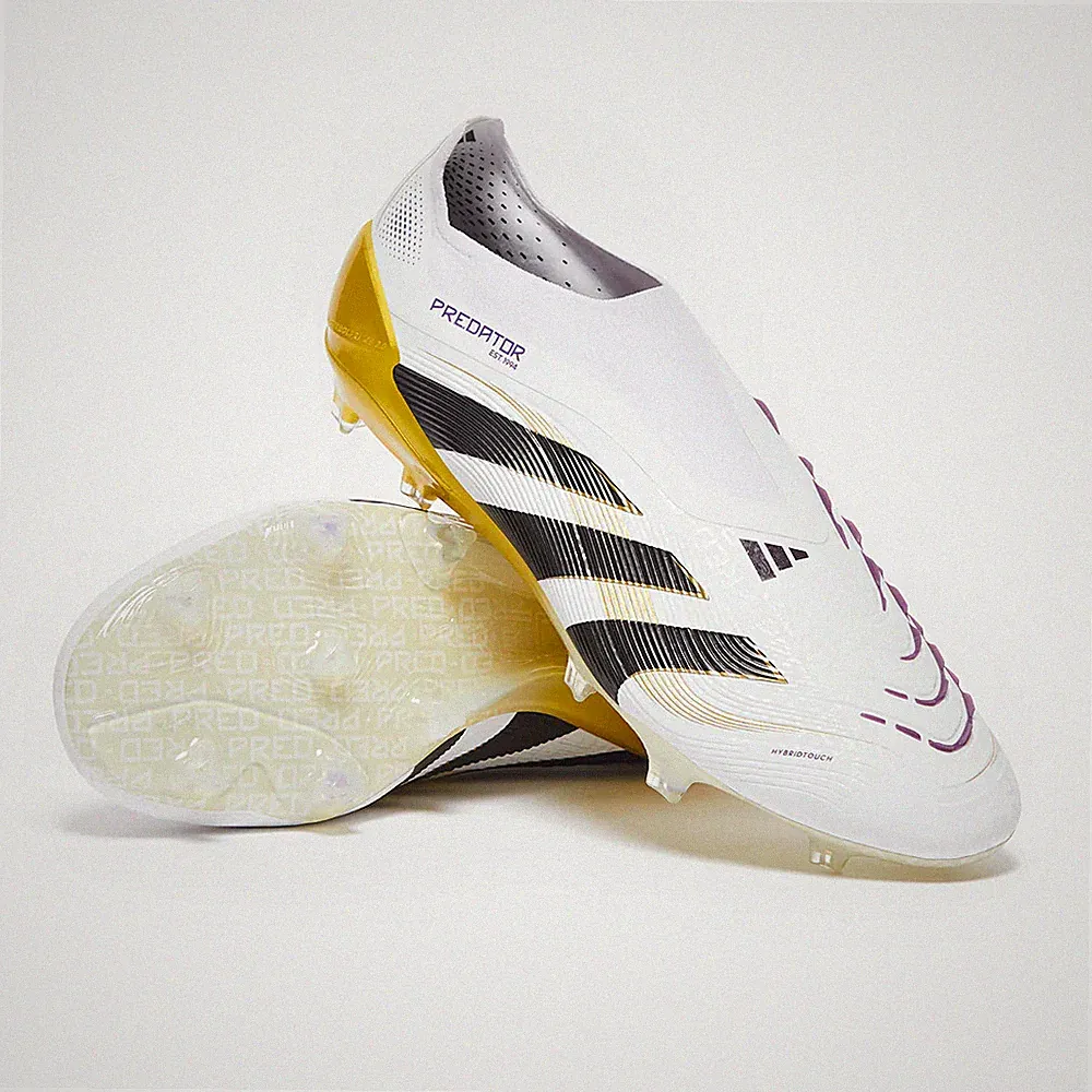adidas Predator Elite Laceless Firm Ground Soccer Cleats JI1079 Size 11(M),12(W)