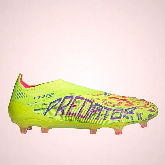 adidas Predator Elite Laceless Firm Ground Soccer Cleats Mens Yellow Sneakers At