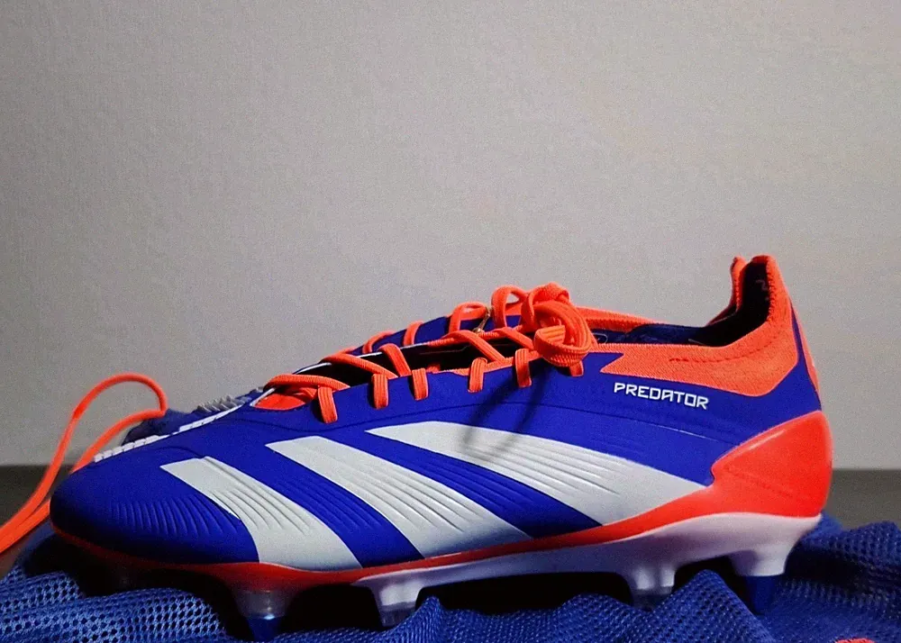 Adidas Predator Elite Soft Ground Soccer Cleats Mens 5.5/ Womens 6.5 Blue IF6323