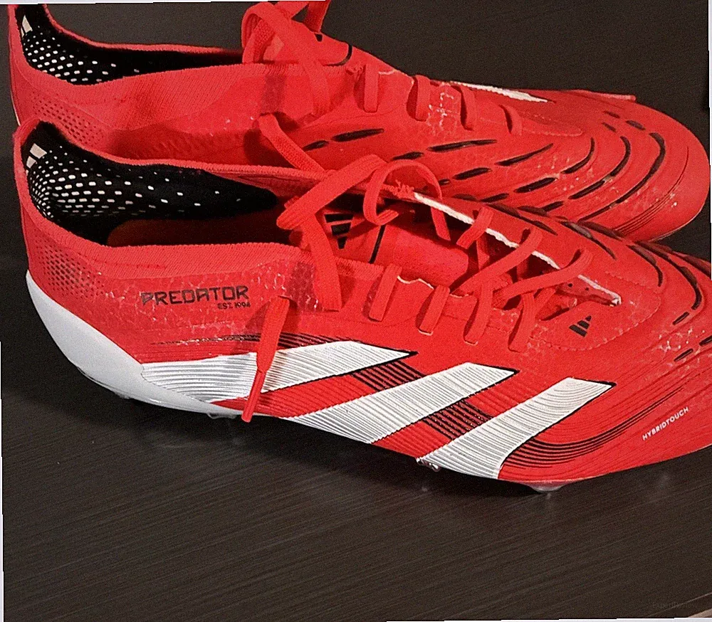 Adidas Predator Elite Soft Ground Soccer Cleats. Size 7.5 Men’s.Used once before