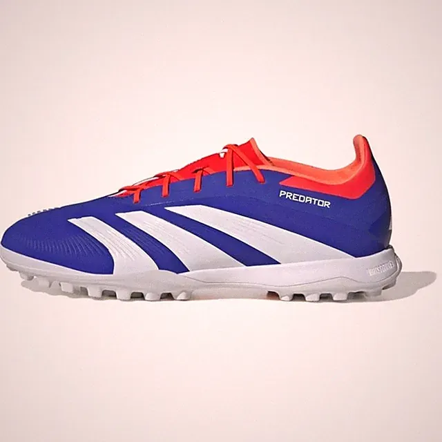 Adidas Predator Elite Turf Lucid Blue Cloud White Solar Red - IF6372 Size