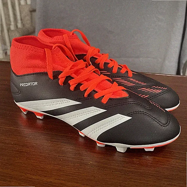 Adidas Predator FG Club Sock Youth Firm Ground Soccer Cleats IG7742 Pick Size