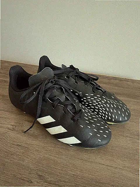adidas Predator Flexible Kids Boys Youth Soccer Cleats Lacrosse Athletic Shoes