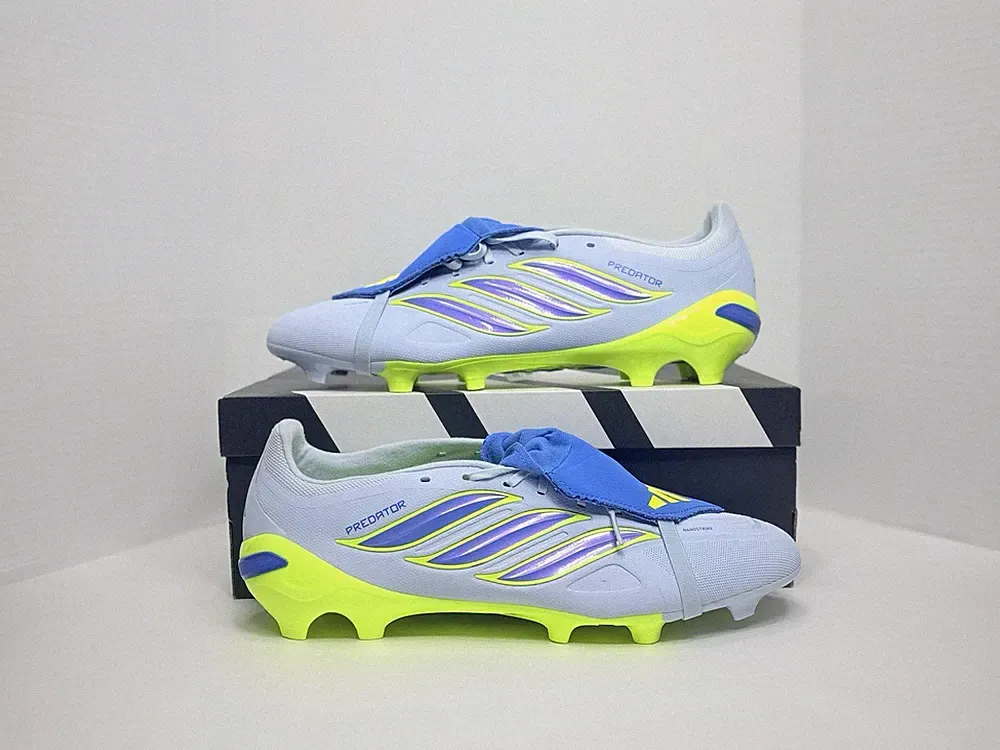 adidas Predator Fold-Over Tongue FG Men’s 13 Football Boots Soccer Cleats JS0423
