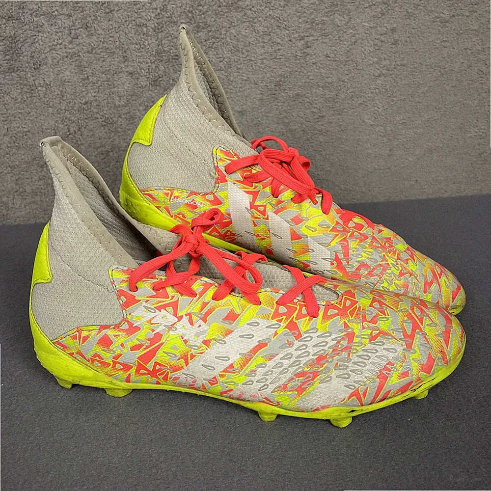 Adidas Predator Freak.3 Firm Ground Soccer Cleats Shoes Mens Size 6.5 Volt Pink