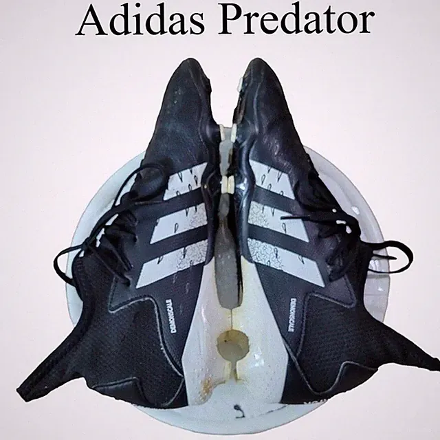 Adidas Predator Freak 3 Soccer Cleats Men 6 Black White Synthetic Firm Ground FG