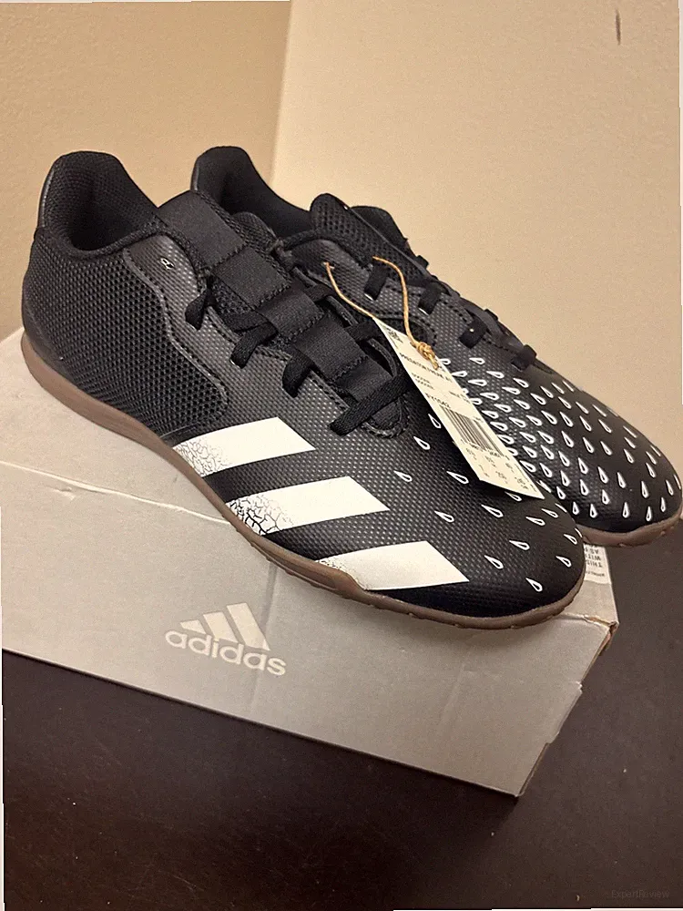 adidas Predator Freak .4 Sala Indoor Soccer Cleats Core Black FY1042 Men's 7
