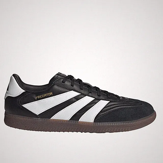 adidas Predator Freestyle Indoor Soccer Mens Black Sneakers Athletic Shoes ID383