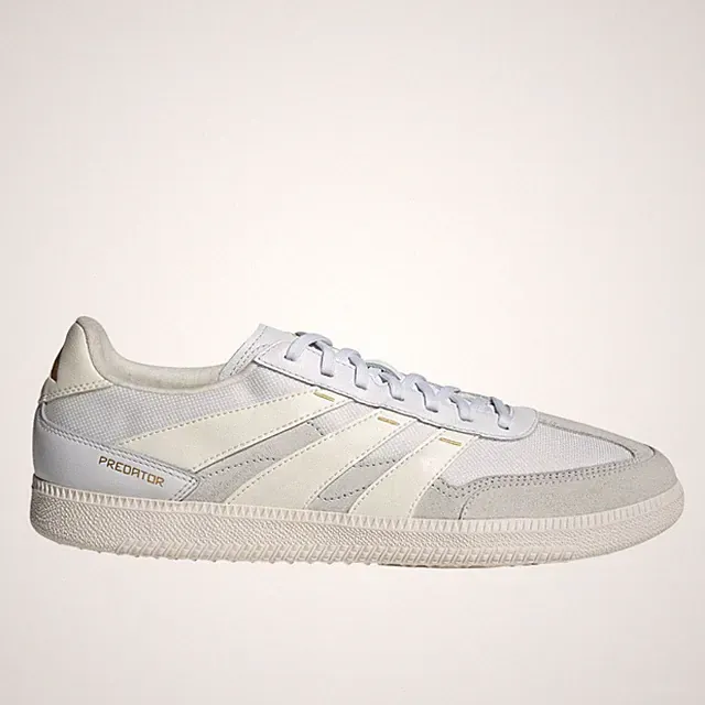 adidas Predator Freestyle Indoor Soccer Mens Grey, White Sneakers Athletic Shoes