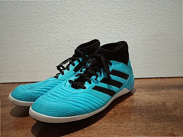 Adidas Predator Indoor Soccer Cleats Blue /Black Men's Size 7