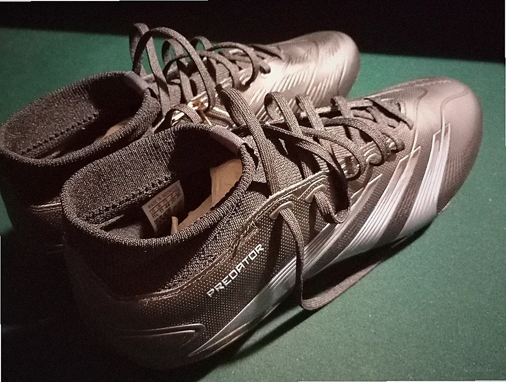 Adidas Predator League FG Firm Ground Soccer Cleat Core Black/Carbon-11.5