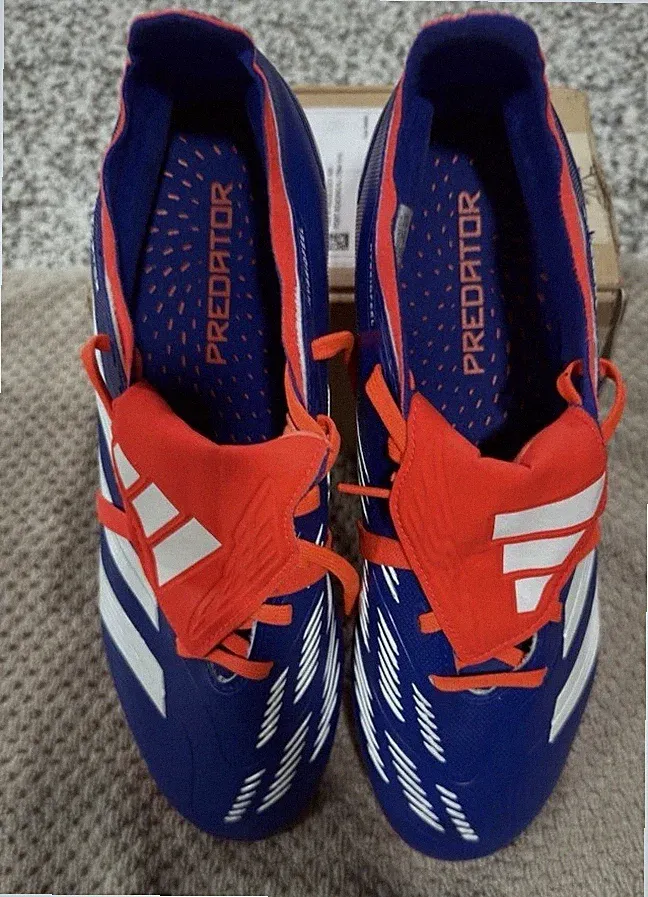 Adidas Predator League FG Soccer Cleats SIZE US 13 Lucid Blue IF6348 UK 12.5