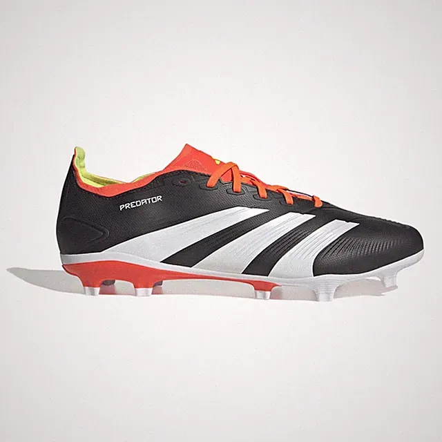 adidas Predator League Firm Ground Soccer Cleats Mens Black Sneakers Athletic Sh