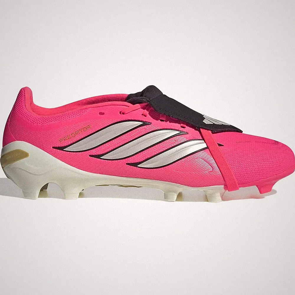 predator league fold-over tongue firm ground soccer cleats