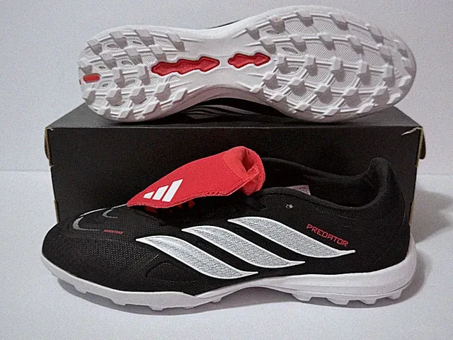 Adidas Predator League Fold-Over Tongue Turf Soccer Cleats Unisex Shoes