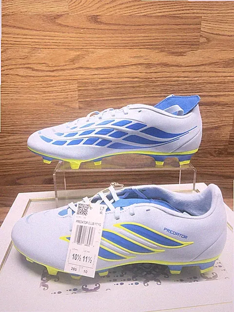 adidas Predator League FT FG Fold-Over Tongue Soccer Cleats Men Size 10.5 JS0423