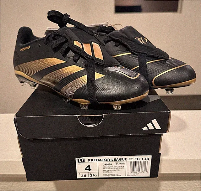 Adidas Predator League FT FG Junior Jude Bellingham, Size 4