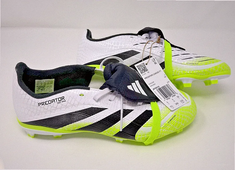 Adidas Predator League FT FG Soccer Cleats Lucid Lemon Size 5.5 JP9916 FAST SHIP