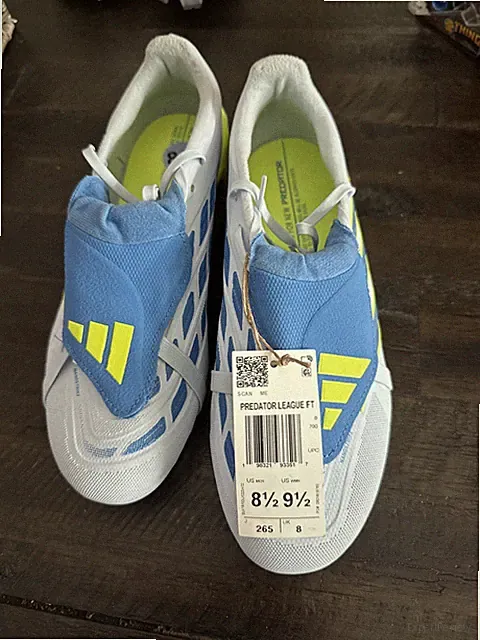 adidas Predator League FT Mens 8.5 Women’s 9.5 Soccer Shoes Football